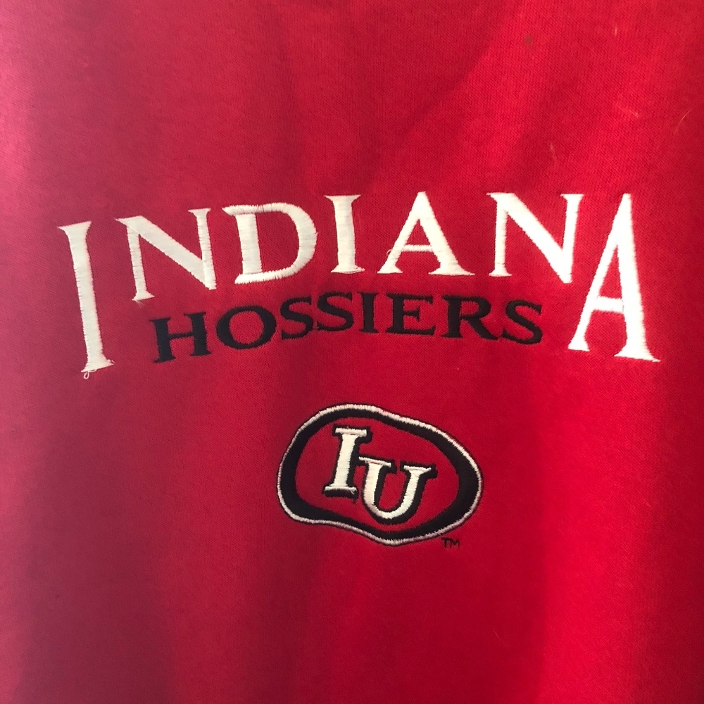 90's Vintage Indiana Hoosiers Large L Decotex Crew